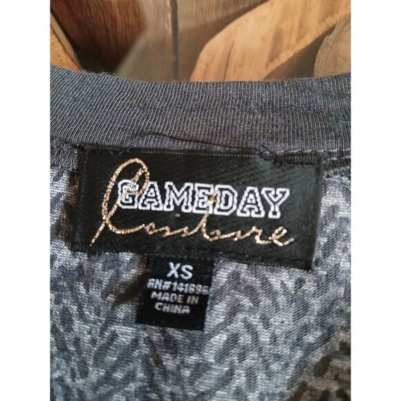 Gameday Couture University of Florida Gators V-neck T-shirt Blue Gray XS - Picture 7 of 11